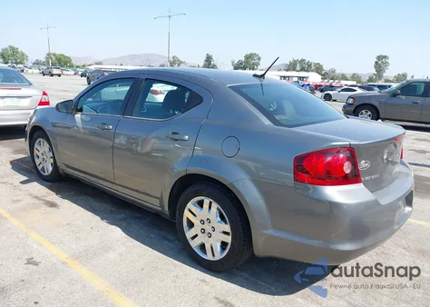 2013 Dodge Avenger Se from USA, damaged, VIN 1C3CDZAB5DN700700